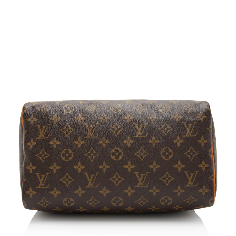 Louis Vuitton Monogram Canvas Speedy 30 Satchel (SHF-JxW6kN) – LuxeDH