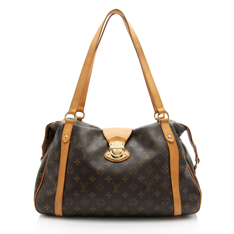 Louis Vuitton Monogram Canvas Stresa GM Shoulder Bag - FINAL SALE (SHF-cXHN2a)