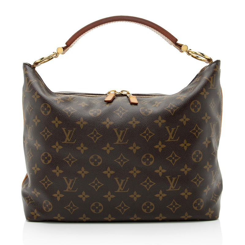 Louis Vuitton Sully PM Monogram Leather Shoulder Bag