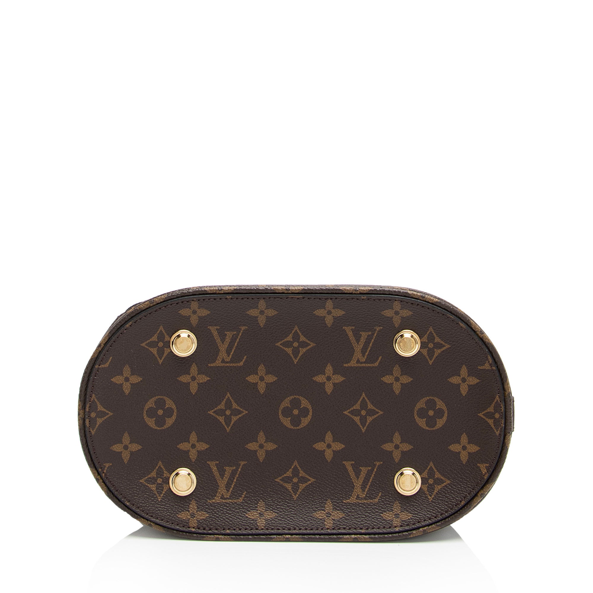 Louis Vuitton Monogram Canvas Tressage MM Tote (SHF-4PTk37)