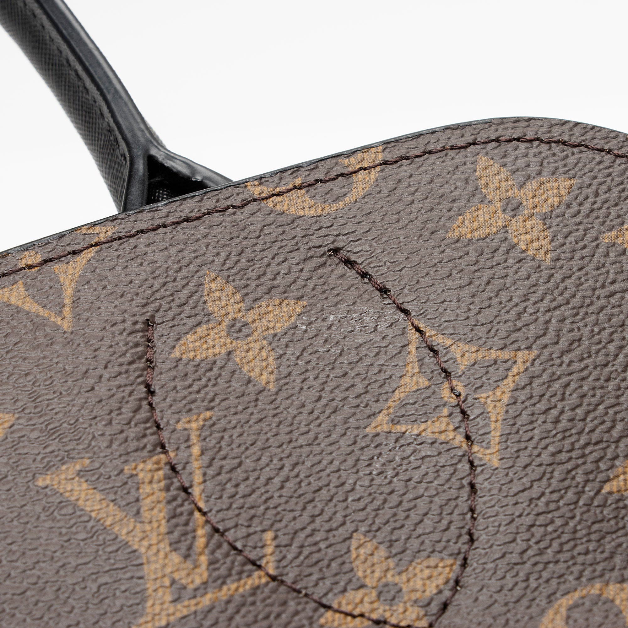 Louis Vuitton Monogram Canvas Tressage MM Tote (SHF-4PTk37)