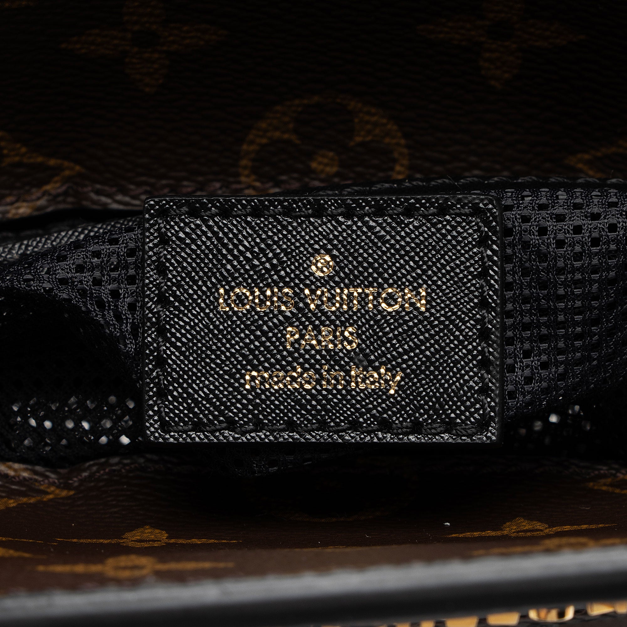 Louis Vuitton Monogram Canvas Tressage MM Tote (SHF-4PTk37)