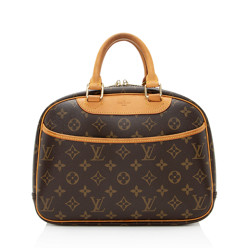 LOUIS VUITTON Monogram Canvas Trouville Satchel Bag