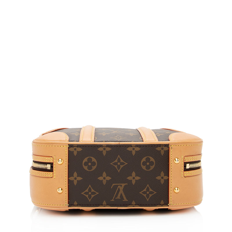 Louis Vuitton Monogram Canvas Valisette BB Shoulder Bag (SHF-20590
