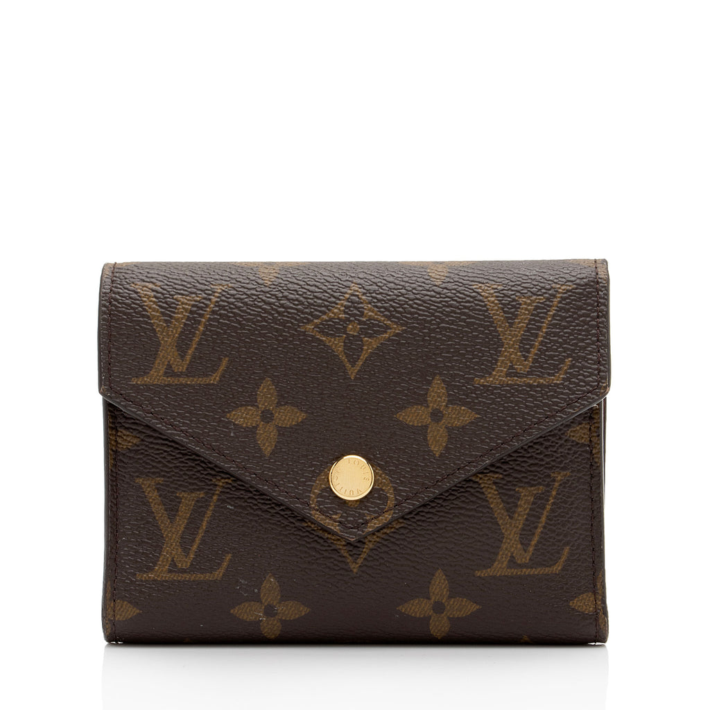 Louis Vuitton Monogram Canvas Victorine Wallet (SHF-frEFOI) – LuxeDH