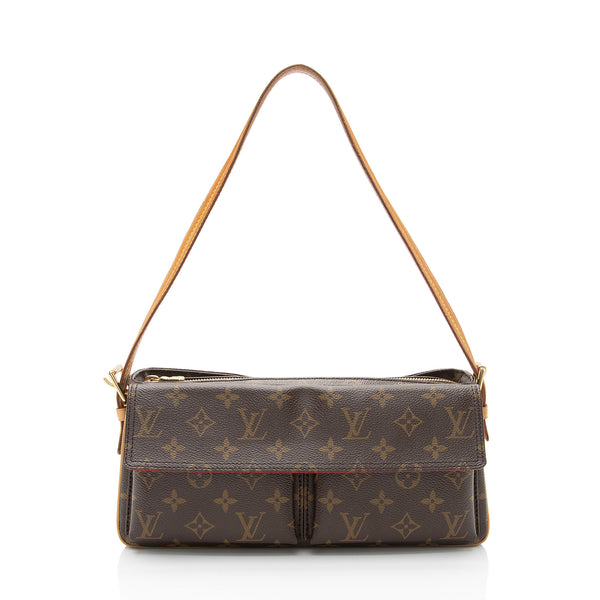 Louis Vuitton Monogram Canvas Viva Cite MM Shoulder Bag (SHF-Lxp1kJ)