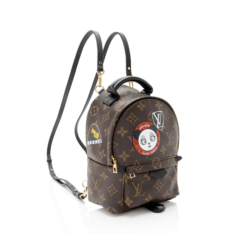 Louis Vuitton Monogram Canvas World Tour Palm Springs Mini Backpack (SHF-1OOuvo)