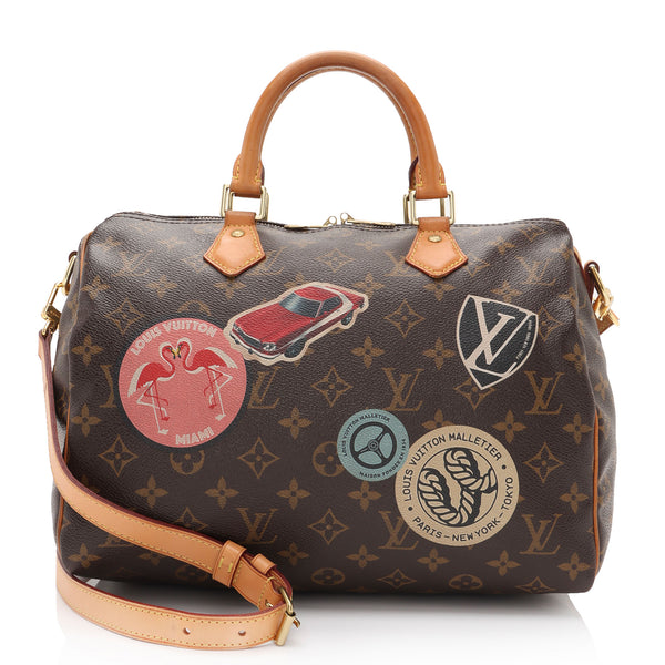 Louis Vuitton Monogram Denim Neo Speedy Satchel - FINAL SALE (SHF-2020 –  LuxeDH