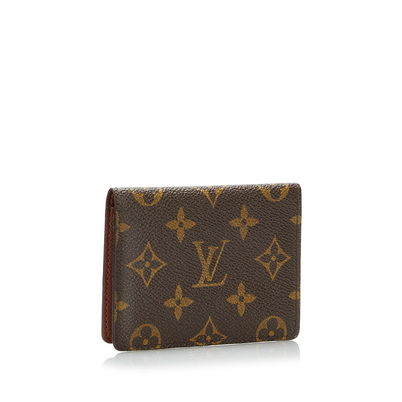 Louis Vuitton Monogram Photo Card Holder Wallet Case