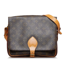 Louis Vuitton Monogram Cartouchiere MM (SHG-vrl8tu) – LuxeDH