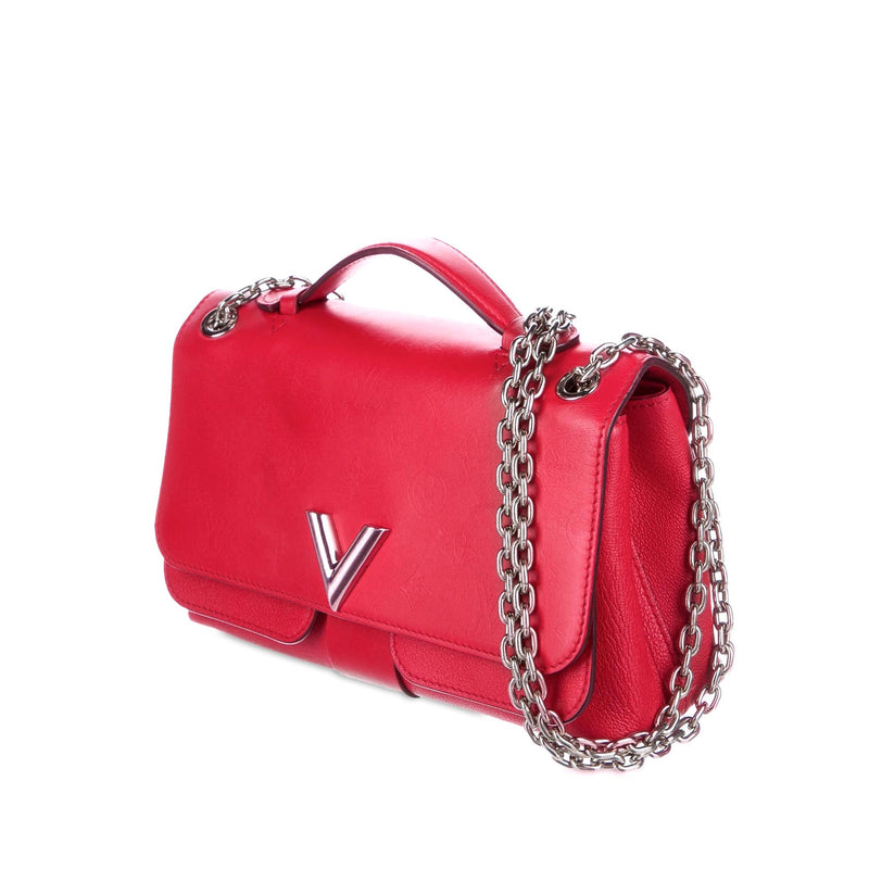 Louis Vuitton Monogram Cuir Plume Ecume Very Chain Bag (SHG-DhWbEh)