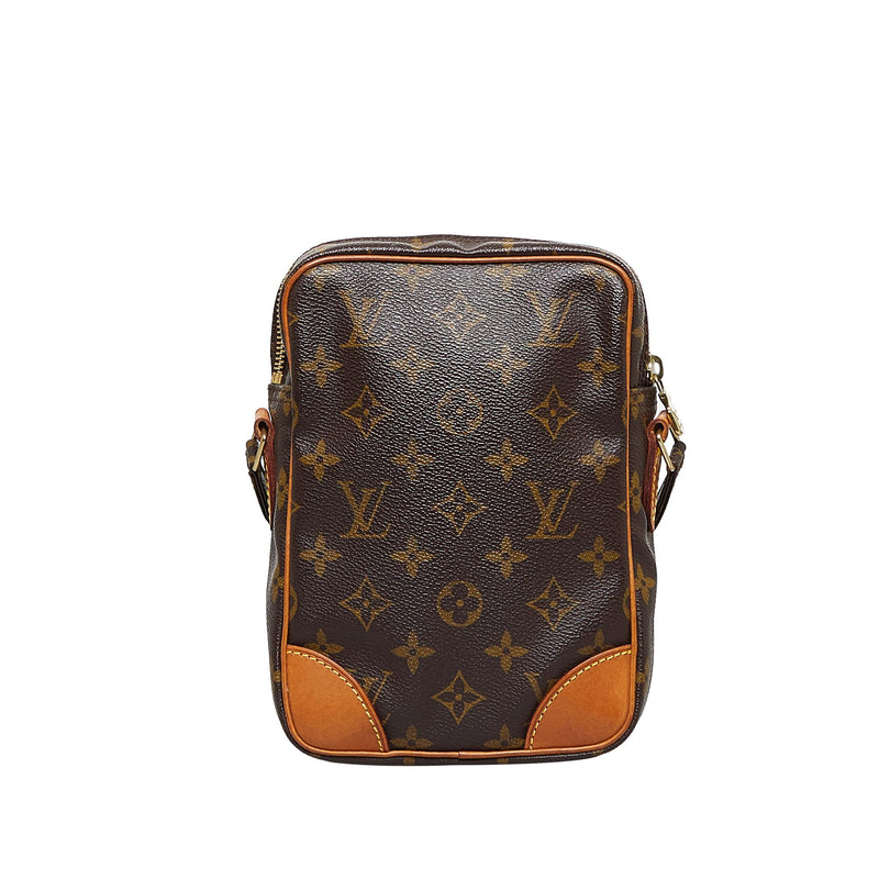 Louis Vuitton Brown, Pattern Print Monogram Danube