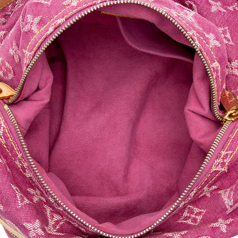 Louis Vuitton Monogram Denim Baggy GM Shoulder Bag (SHF-7nAZFi