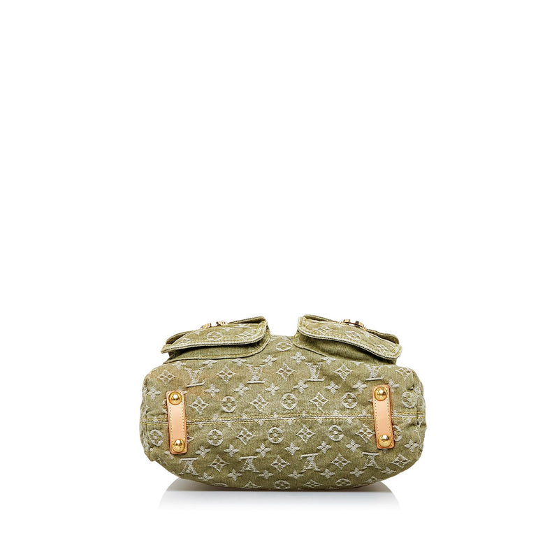 Louis Vuitton Monogram Denim Baggy GM Shoulder Bag (SHF-7nAZFi) – LuxeDH