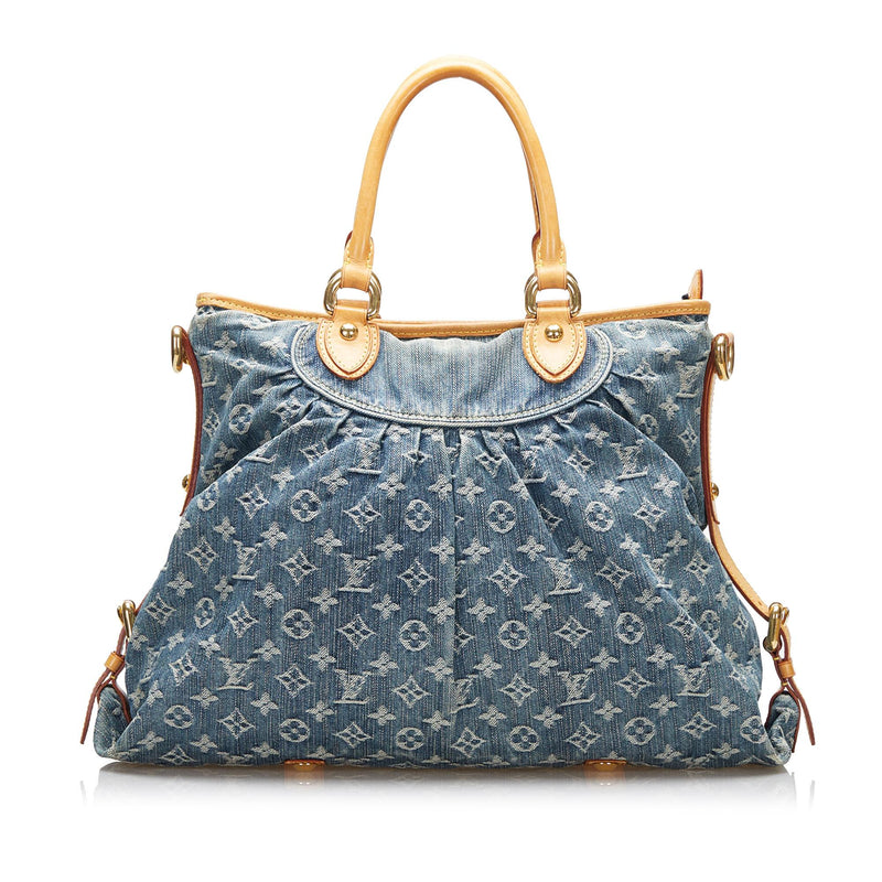 Louis Vuitton - Authenticated Handbag - Denim - Jeans Blue for Women, Very Good Condition