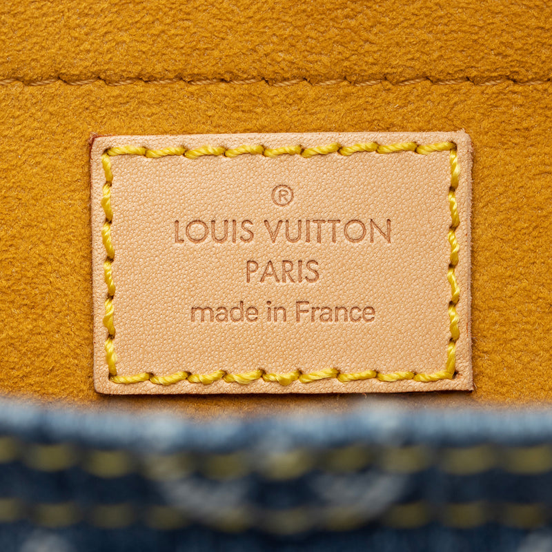 Louis Vuitton Blue Monogram Denim Sac Plat in Hessen - Bad Soden