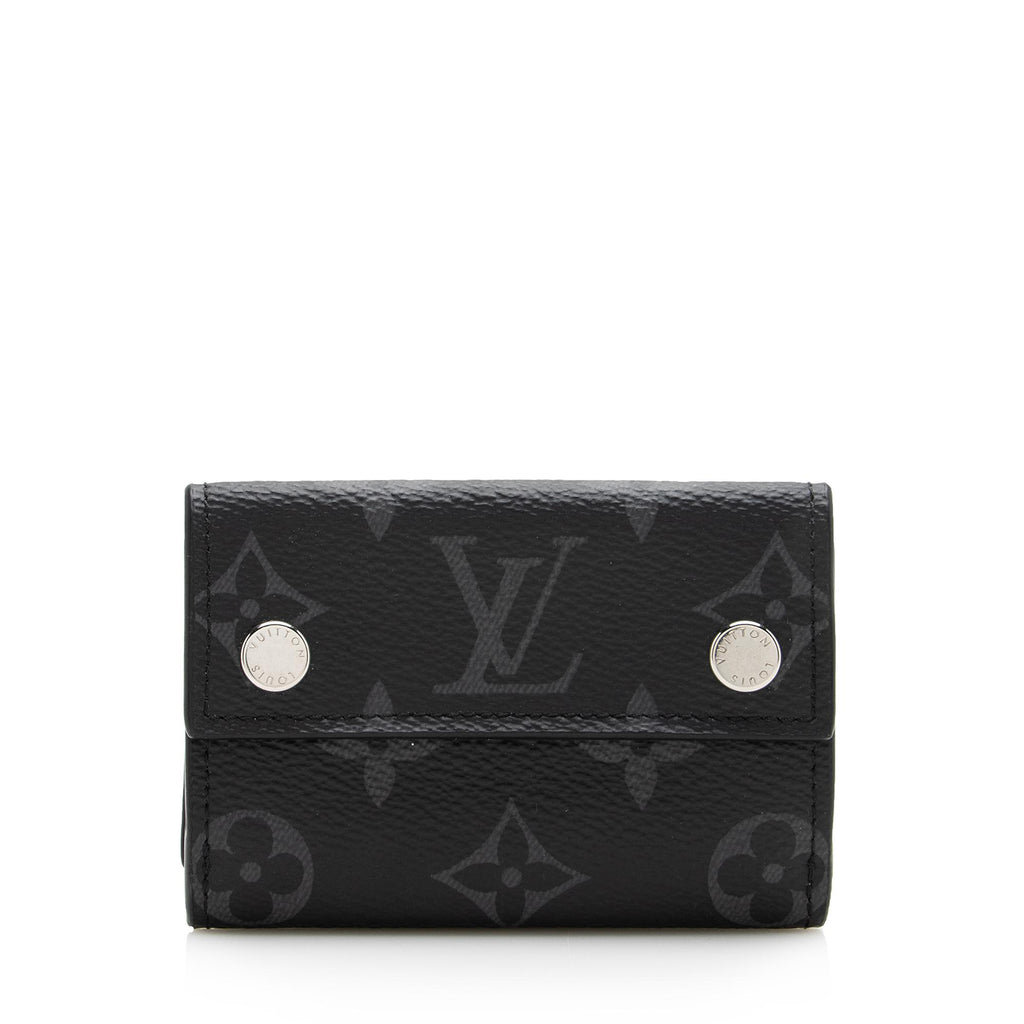 Louis Vuitton Vintage Monogram Canvas Zipped Compact Wallet (SHF-l3w9o –  LuxeDH