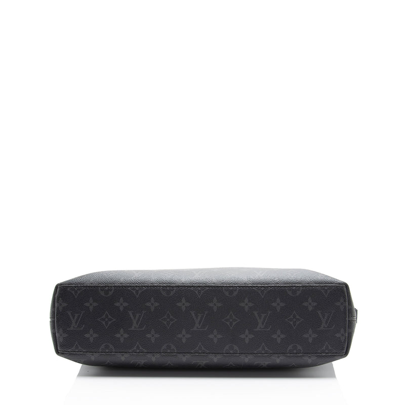 Louis Vuitton Monogram Eclipse Explorer Briefcase (SHF-LiWCoh)