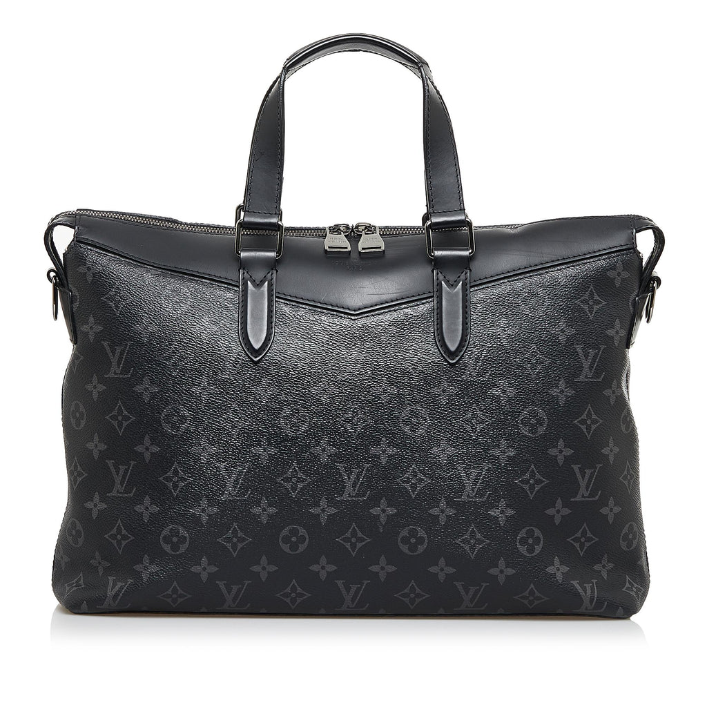 Louis Vuitton Briefcase Explorer Grey Monogram Eclipse