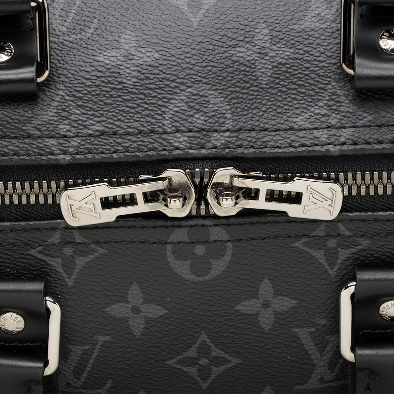 Louis Vuitton Monogram Eclipse Keepall Bandouliere 45 Duffle (SHF-FCUnvC)