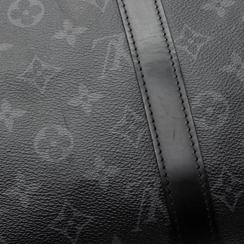 Louis Vuitton Monogram Eclipse Keepall Bandouliere 45 Duffle (SHF-FCUnvC)