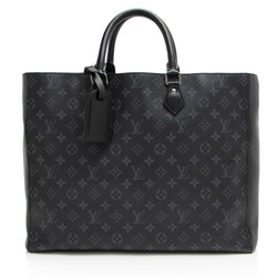 Louis Vuitton Monogram Eclipse Sac Grand Tote (SHF-ShkESS)