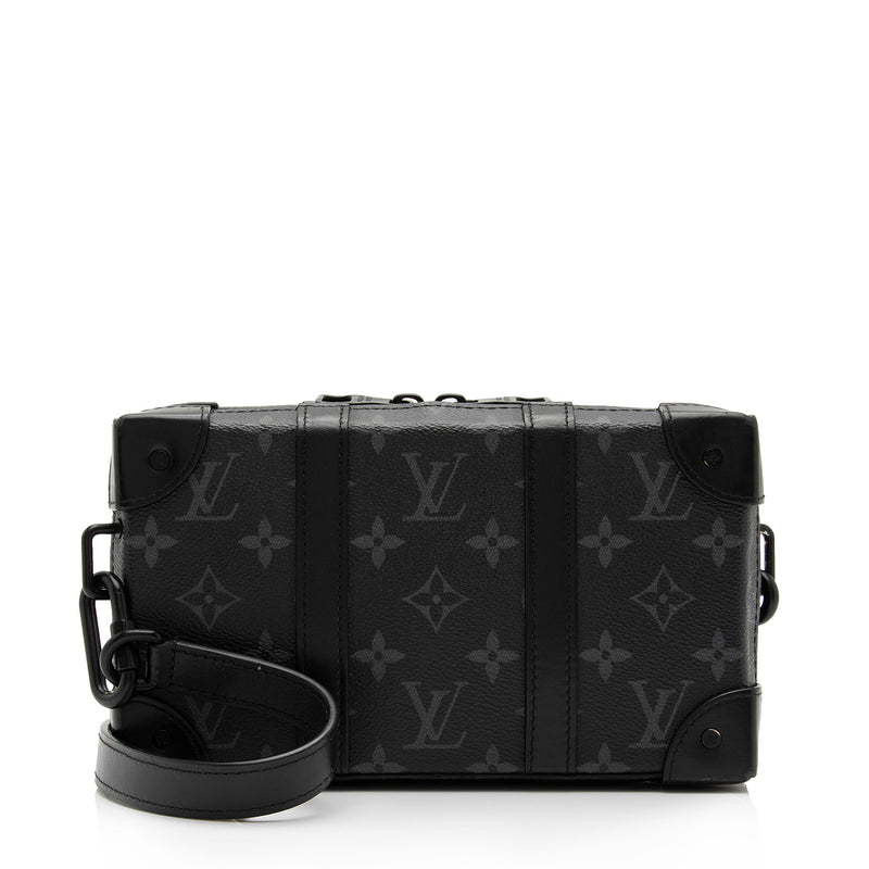 Louis Vuitton Mini Soft Trunk Monogram Eclipse Black in Coated  Canvas/Leather