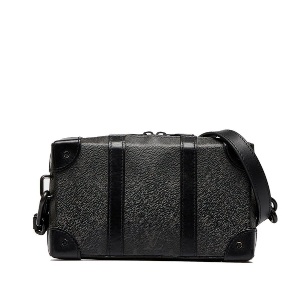 Louis Vuitton Monogram Eclipse Soft Trunk Wallet Crossbody (SHG-5AlnAH)