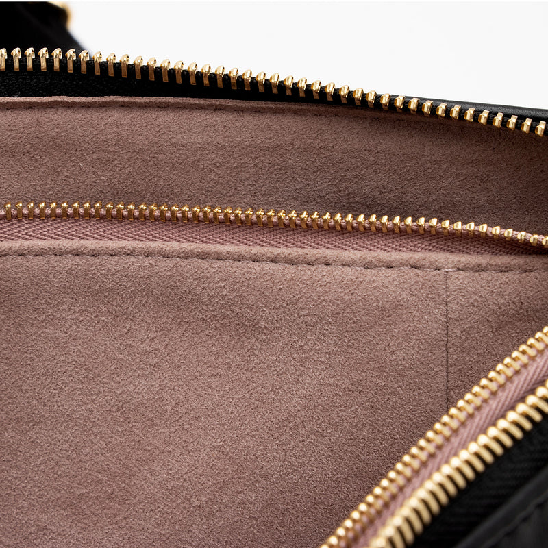 Louis Vuitton, Bags, Louis Vuitton Coussin Beltbag Monogram Embossed  Lambskin Black