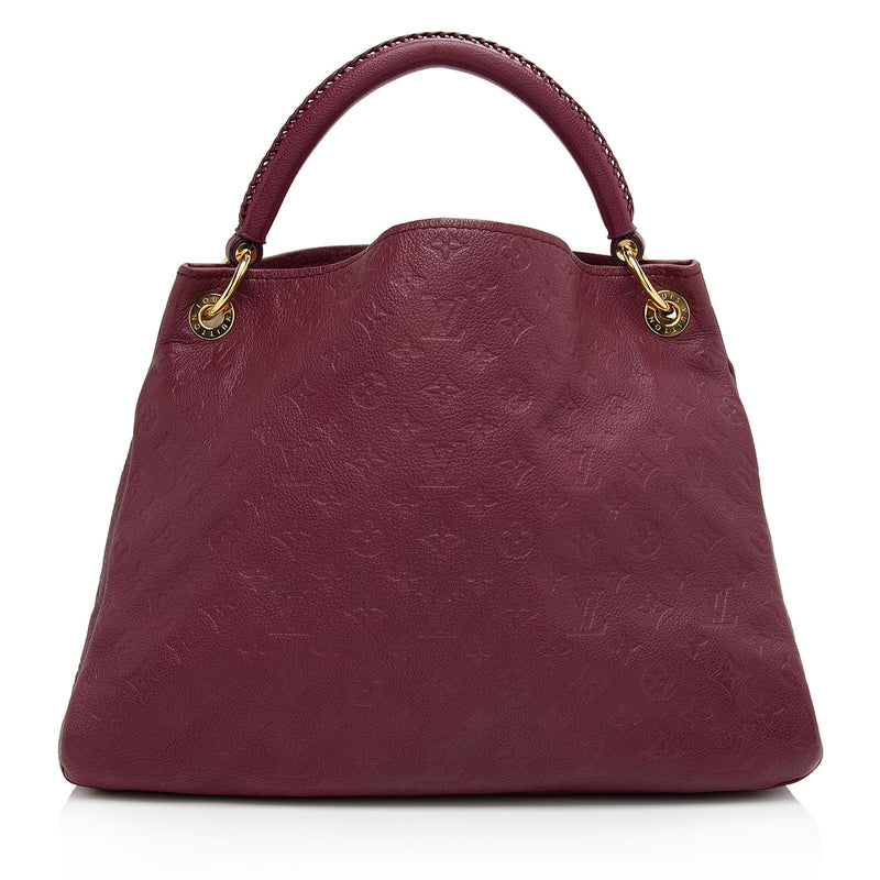 Louis Vuitton Monogram Empreinte Artsy MM Shoulder Bag (SHF-rBO1ER)