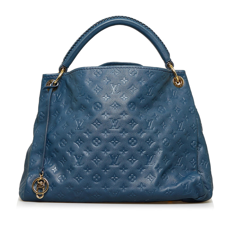 Louis Vuitton Dark Blue Monogram Empreinte Artsy MM bag Louis Vuitton