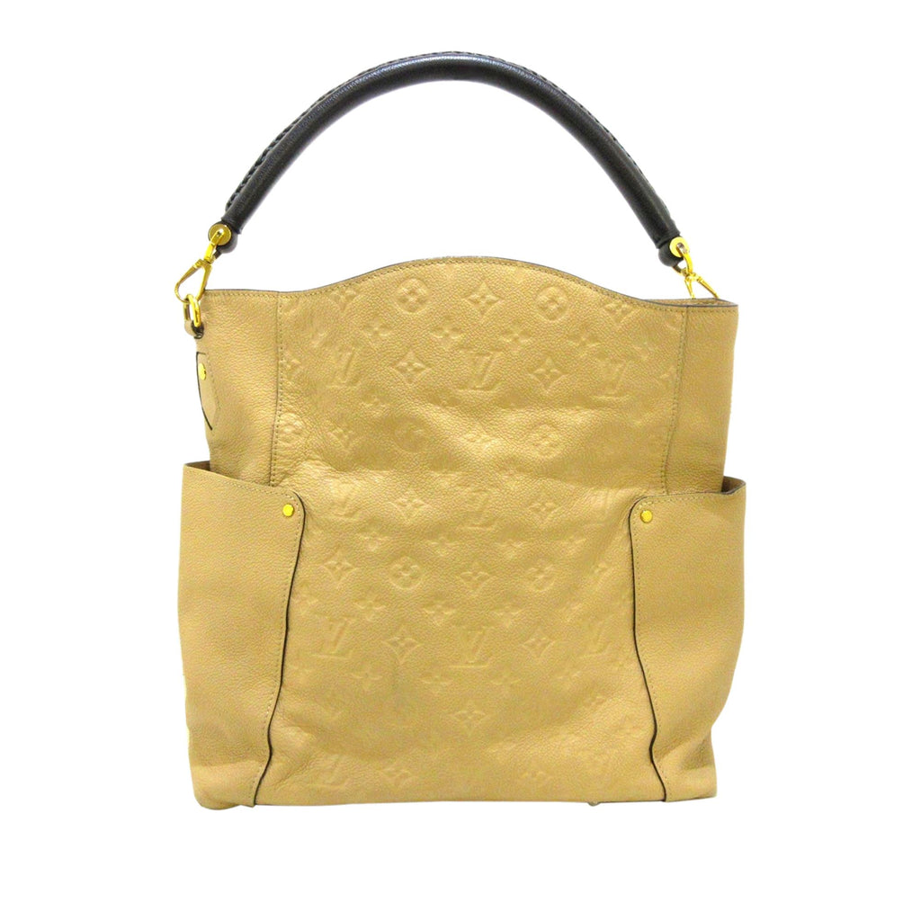 Louis Vuitton, Bags, Louis Vuitton Bagatelle Hobo Monogram Empreinte Nude  Leather Authentic Certified