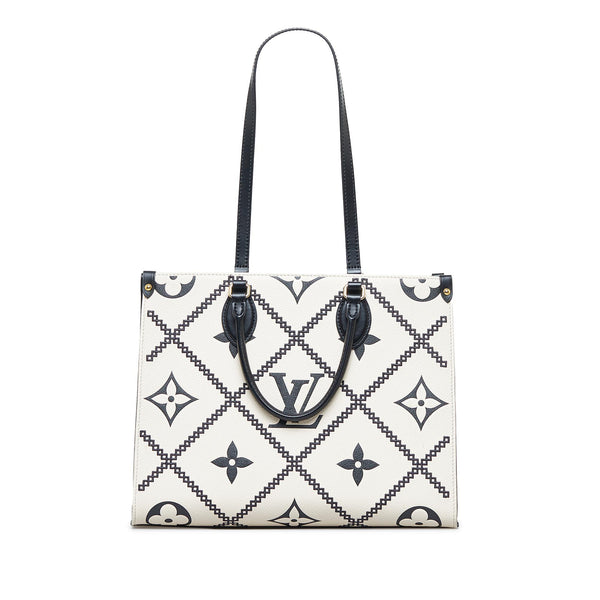 Louis Vuitton Monogram Empreinte Broderie OnTheGo (SHG-vkuBtI)