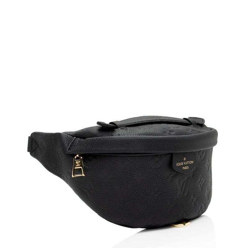 Louis Vuitton Monogram Empreinte Bumbag - Black Waist Bags