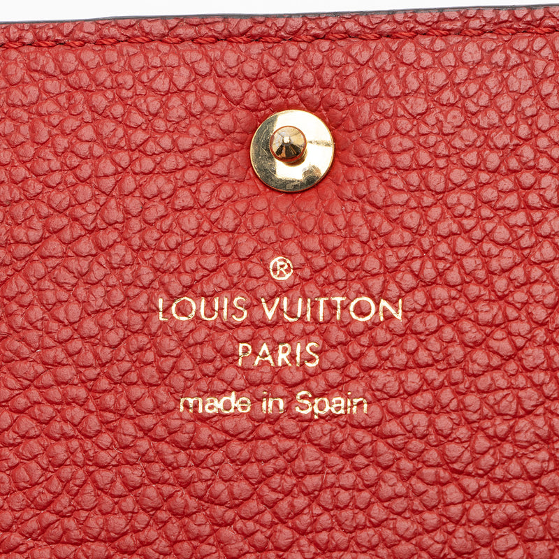 Louis Vuitton MONOGRAM EMPREINTE Business card holder (M58456) in 2023