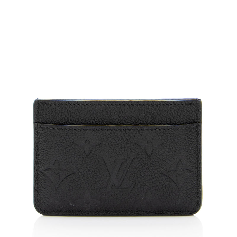 Louis Vuitton Monogram Empreinte Card Holder (SHF-hJ7BdC)