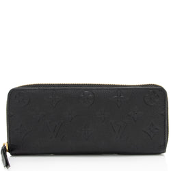 Louis Vuitton Monogram Empreinte Clemence Wallet (SHF-BnGWwQ)