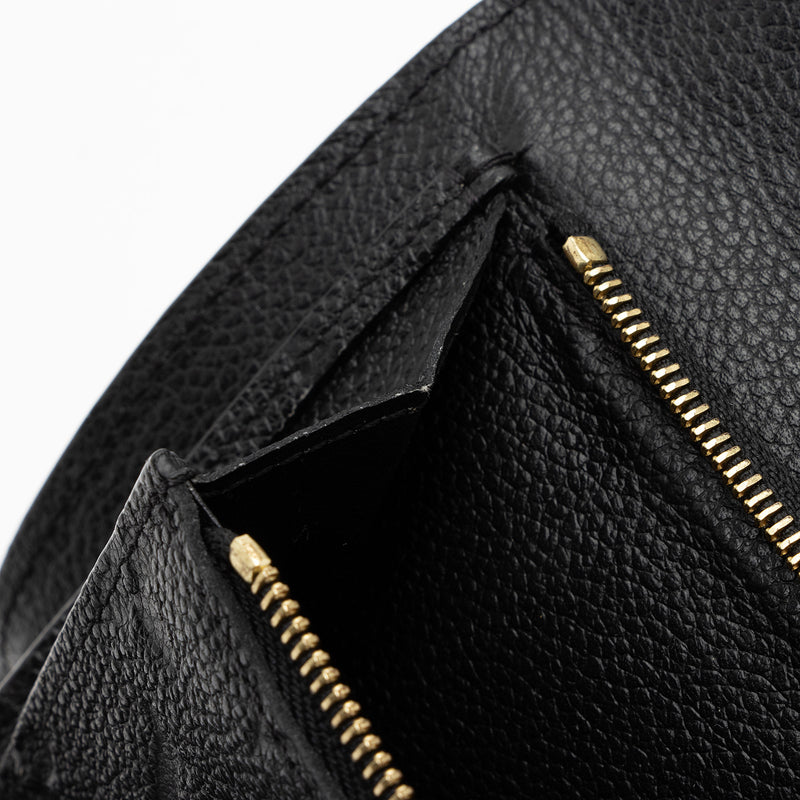 Louis Vuitton - Métis Compact Wallet - Monogram Leather - Black - Women - Luxury