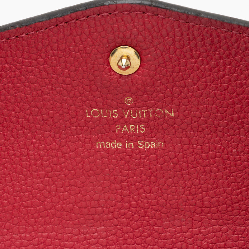 Louis Vuitton Monogram Empreinte Curieuse Wallet (SHF-V2KZWS)