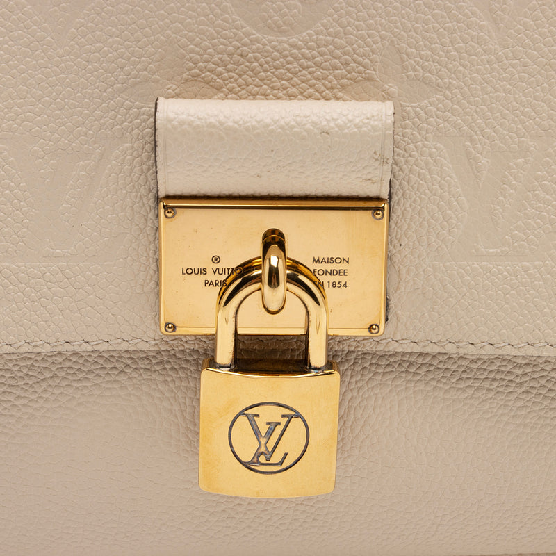 Louis Vuitton Marignan Monogram padlock satchel
