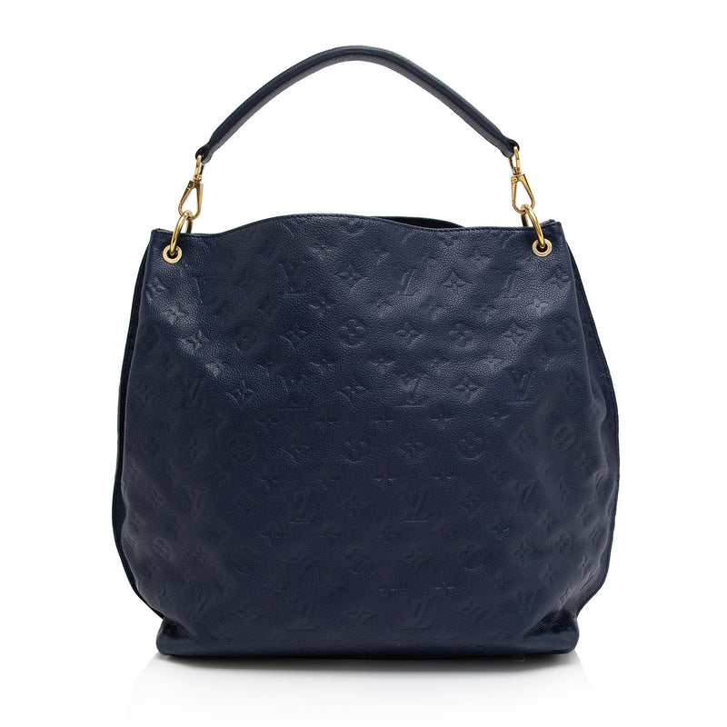 Louis Vuitton Monogram Empreinte Artsy MM - Blue Hobos, Handbags