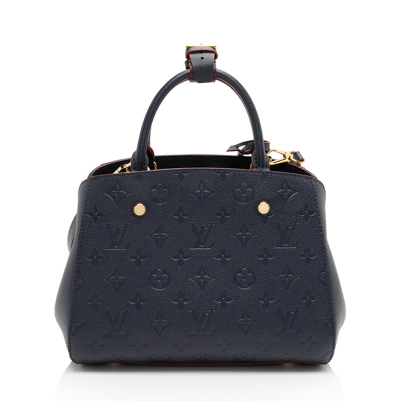 Louis Vuitton Monogram Empreinte Montaigne BB Satchel (SHF-ZnkDk8)