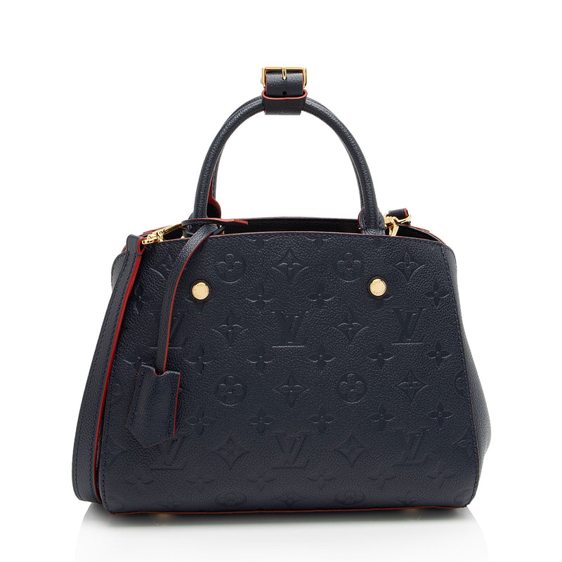 Louis Vuitton Monogram Empreinte Montaigne BB Satchel (SHF-ZnkDk8)