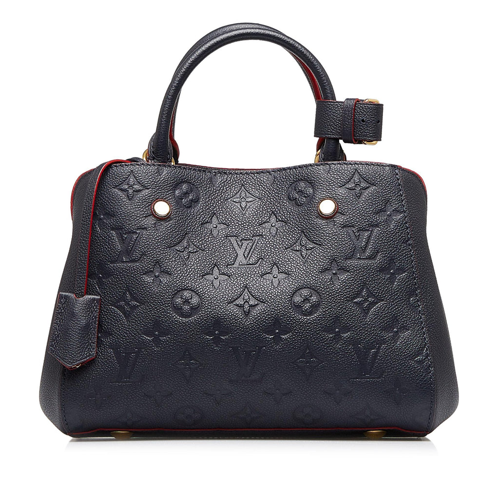 Louis Vuitton Monogram Empreinte Montaigne BB (SHG-PMDepg) – LuxeDH