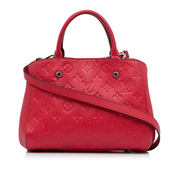 Louis Vuitton Monogram Empreinte Montaigne BB (SHG-p0gdEL)