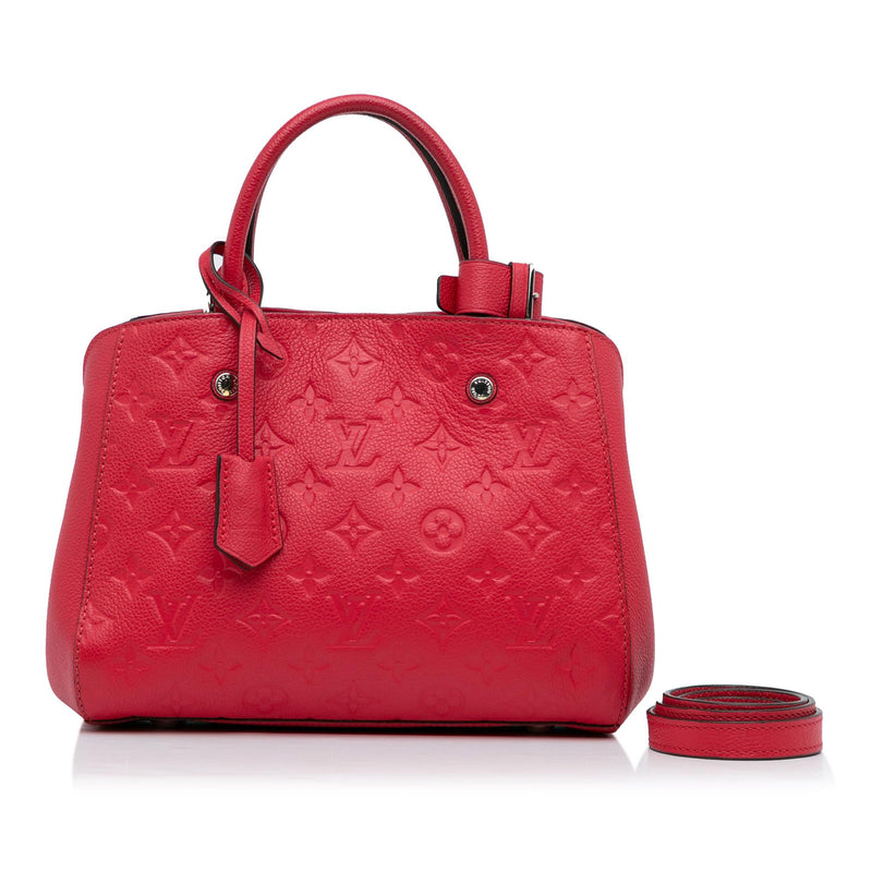 Louis Vuitton Monogram Empreinte Montaigne BB (SHG-p0gdEL)