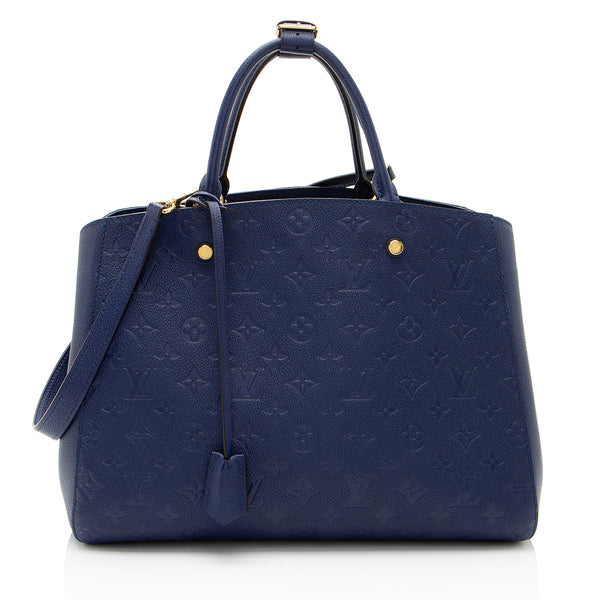 Louis Vuitton Monogram Empreinte Montaigne GM Satchel (SHF-1XFQIH)