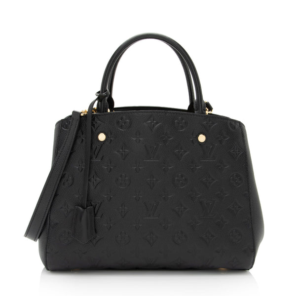 Buy Pre-owned & Brand new Luxury Louis Vuitton Black Monogram Empreinte  Marais MM Bag Online