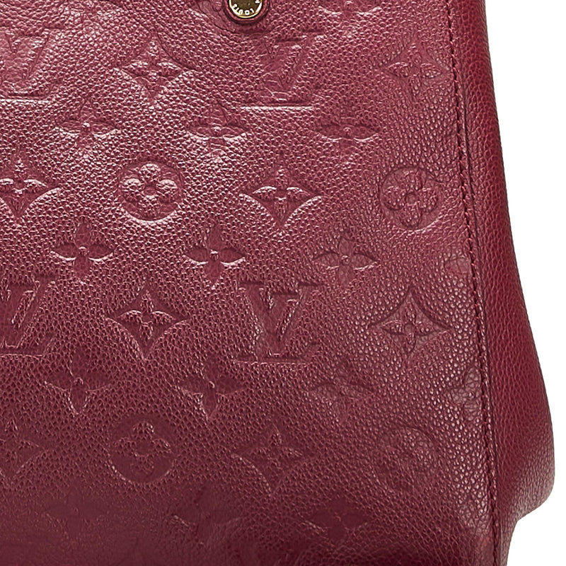 Louis Vuitton Monogram Empreinte Montaigne MM (SHG-35567)