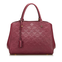 Louis Vuitton Monogram Empreinte Montaigne MM (SHG-35567)